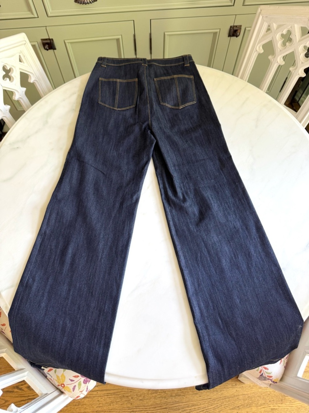 Cinq a Sept Long Benji Jeans Sz 6 - Picture 8 of 12